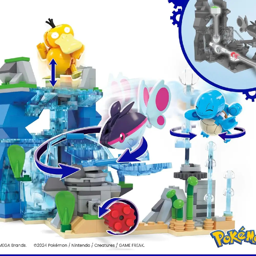 MEGA Pokémon Building Toys Set Aquatic Adventure HXF79 thumbnail