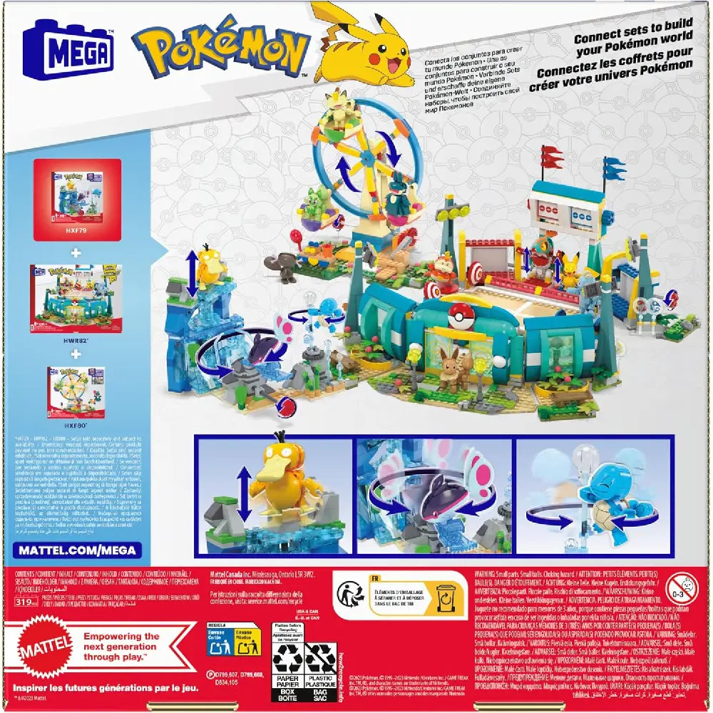 MEGA Pokémon Building Toys Set Aquatic Adventure HXF79 thumbnail