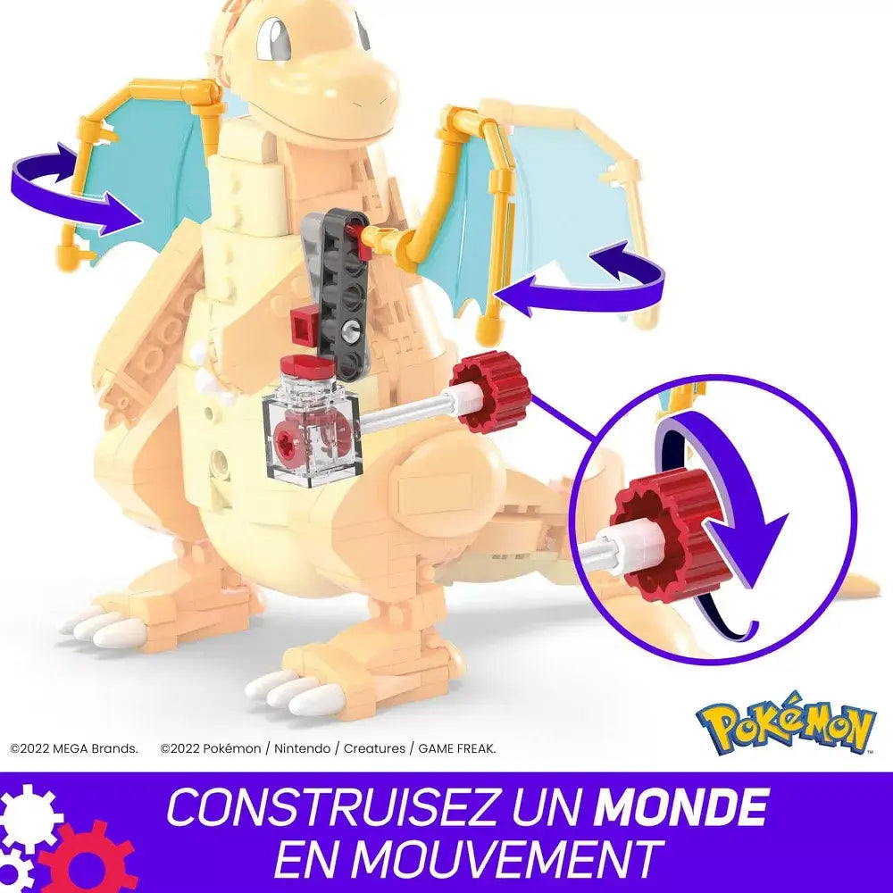 MEGA Pokémon Building Toys Set Dragonite HKT25 thumbnail
