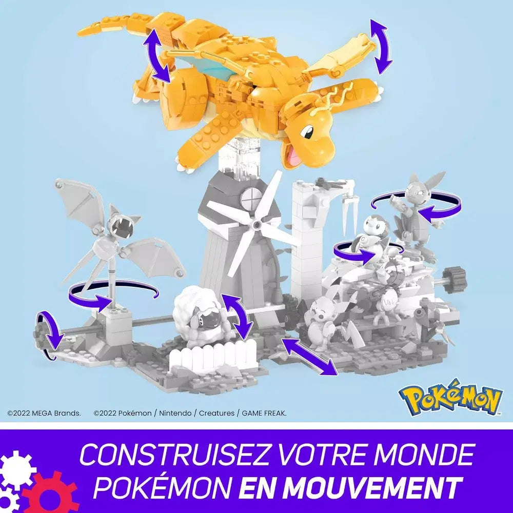 MEGA Pokémon Building Toys Set Dragonite HKT25 thumbnail