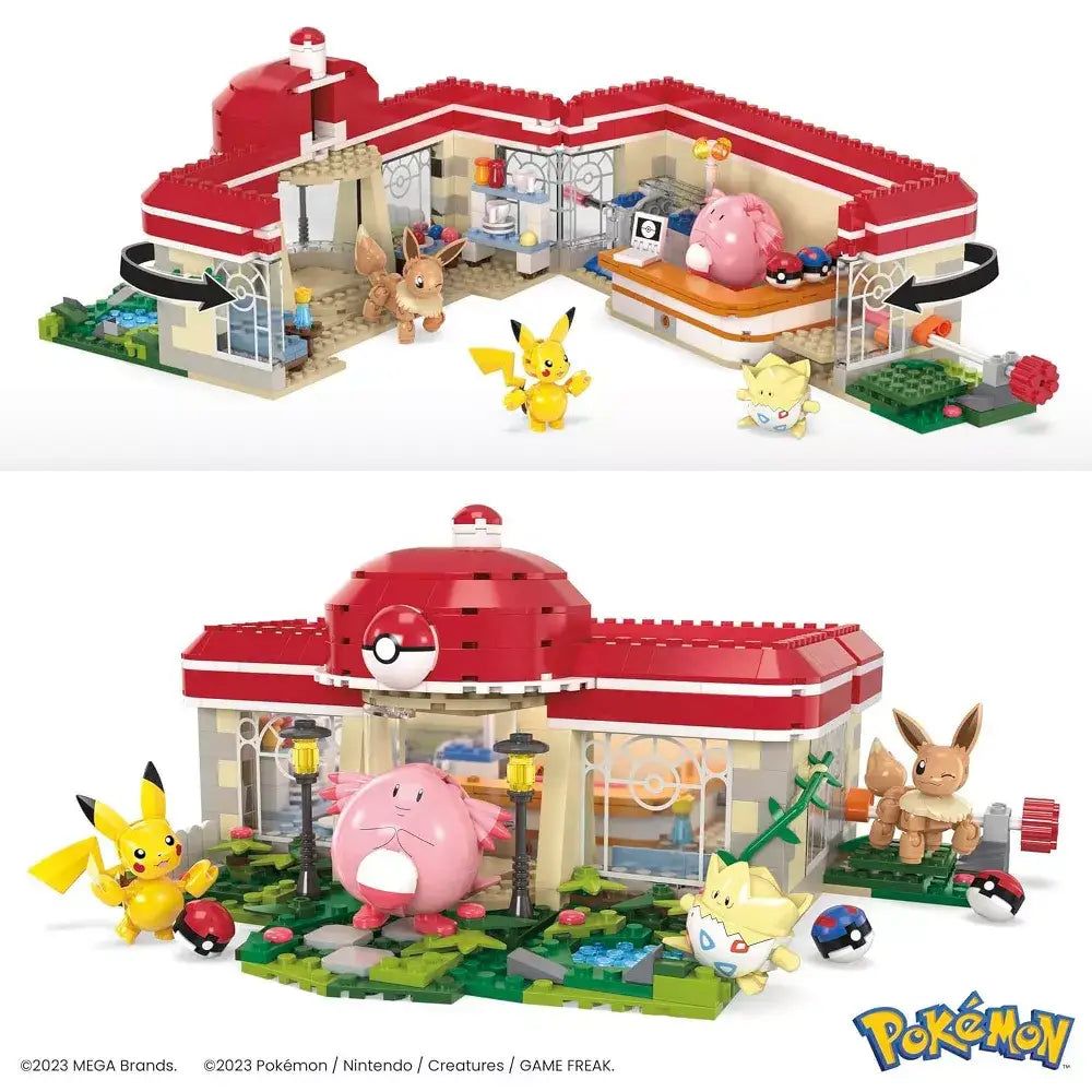 MEGA Pokémon Building Toys Set Forest Pokémon Center HNT93 thumbnail