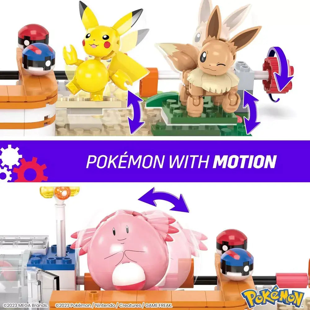 MEGA Pokémon Building Toys Set Forest Pokémon Center HNT93 thumbnail