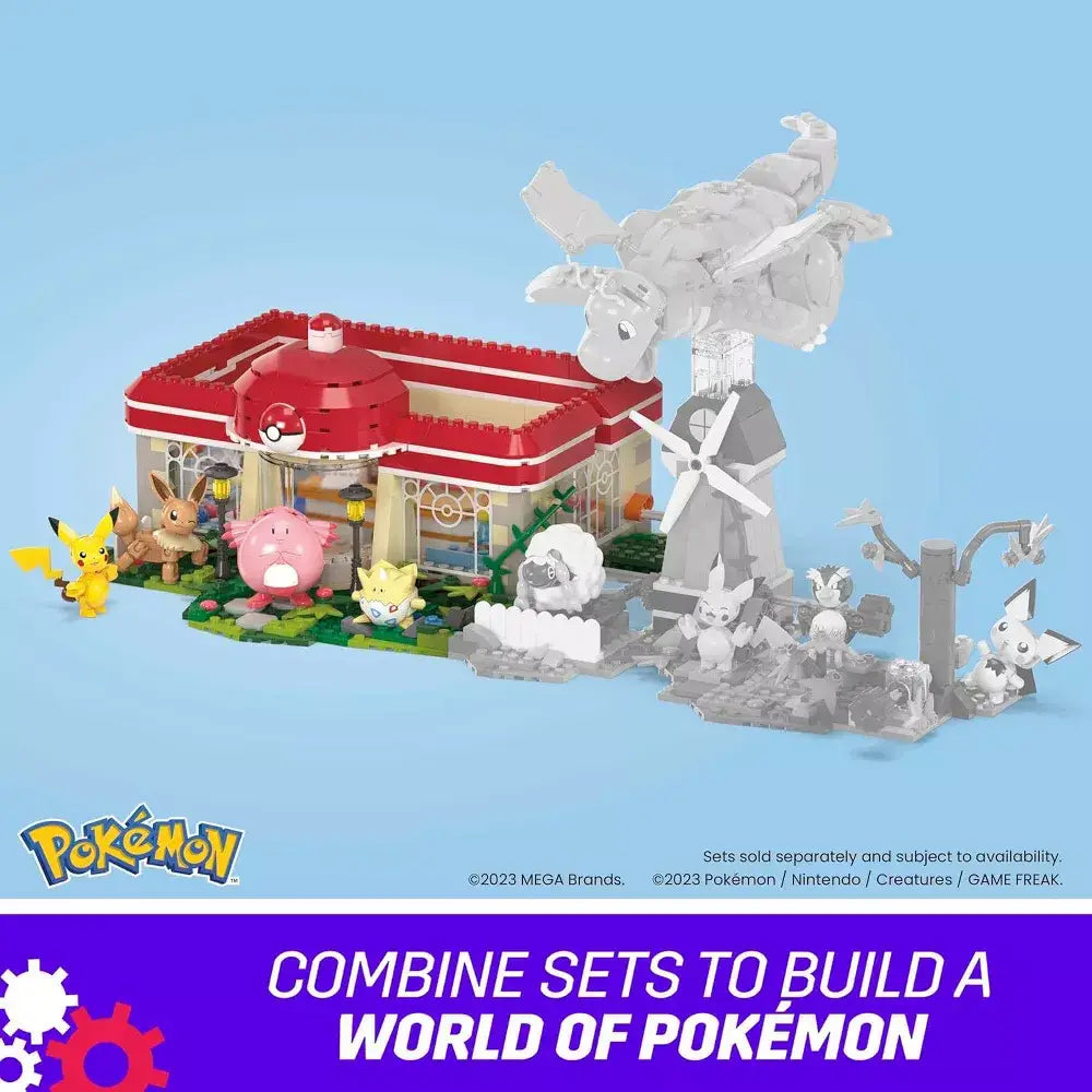 MEGA Pokémon Building Toys Set Forest Pokémon Center HNT93 thumbnail