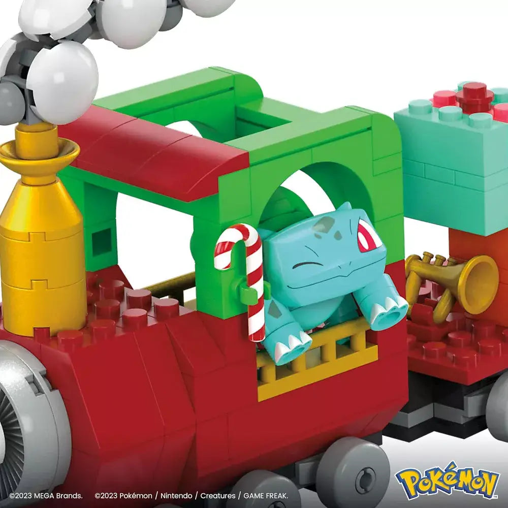 MEGA Pokémon Building Toys Set Holiday Train HHP69 thumbnail