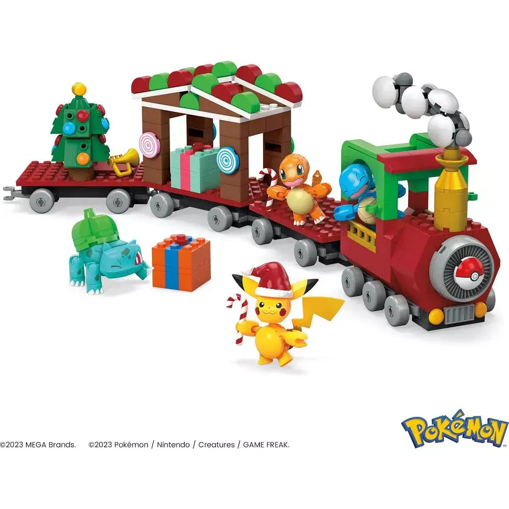 MEGA Pokémon Building Toys Set Holiday Train HHP69 thumbnail