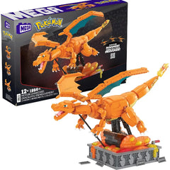 MEGA Pokémon Building Toys Set Motion Charizard with 1664 Pieces