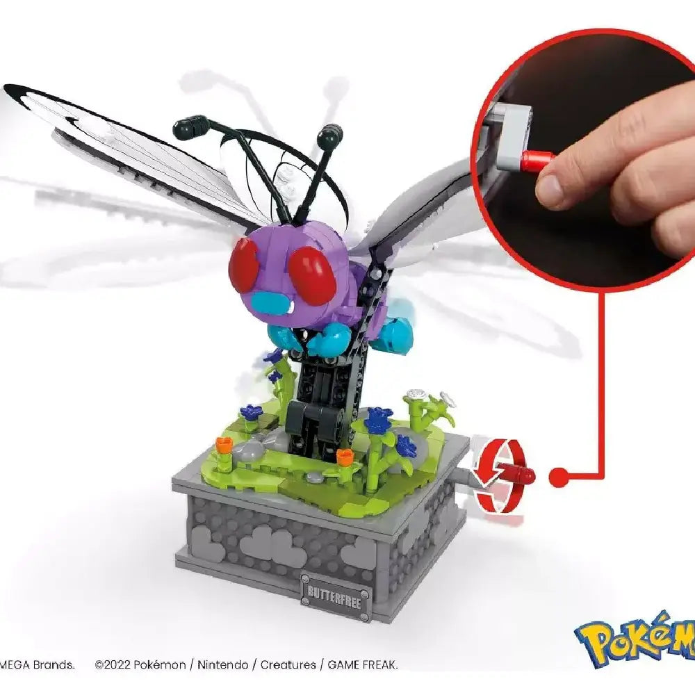 MEGA Pokémon Building Toys Set - Motion Butterfree HKT22 thumbnail