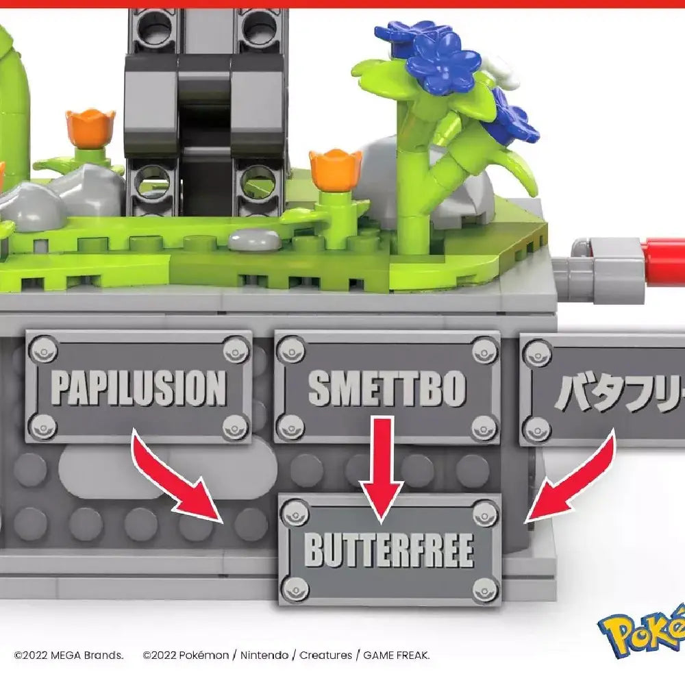 MEGA Pokémon Building Toys Set - Motion Butterfree HKT22 thumbnail
