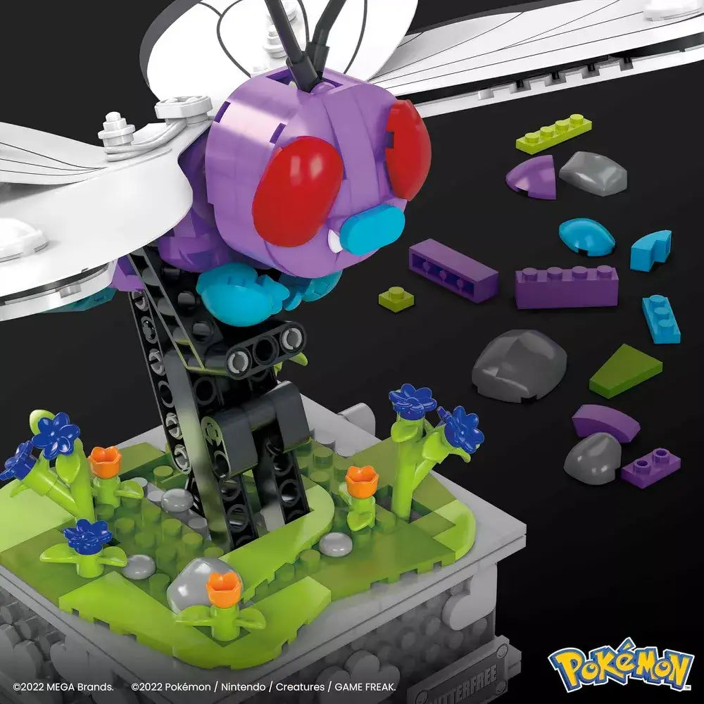MEGA Pokémon Building Toys Set - Motion Butterfree HKT22 thumbnail