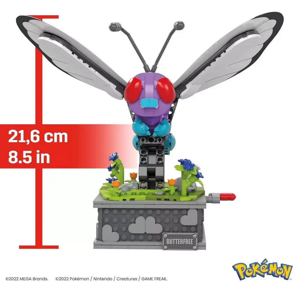 MEGA Pokémon Building Toys Set - Motion Butterfree HKT22 thumbnail