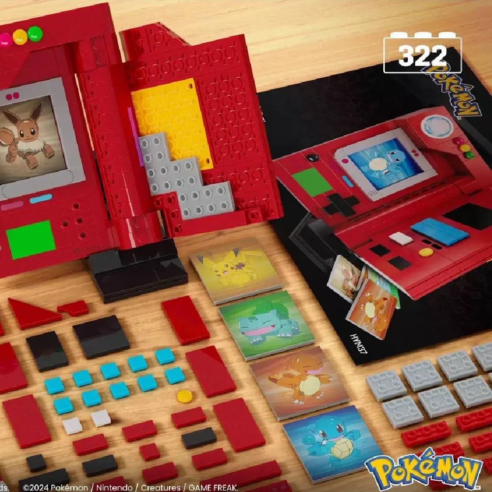 MEGA Pokémon Kanto Region Pokédex Building Kit HYM37 thumbnail