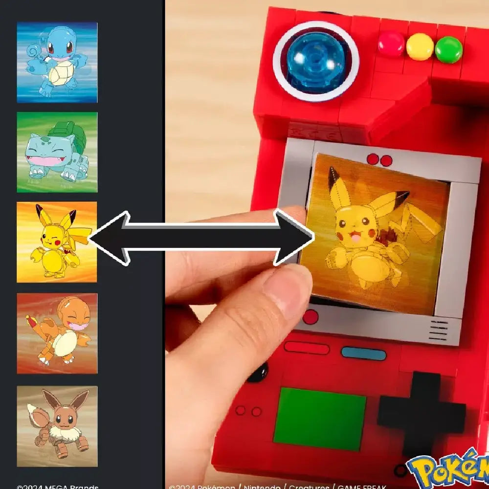 MEGA Pokémon Kanto Region Pokédex Building Kit HYM37 thumbnail