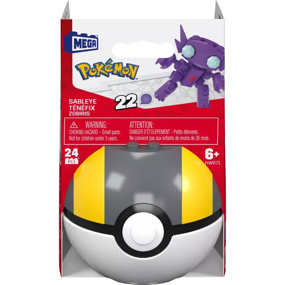 MEGA Pokémon Poké Ball Sableye HWR71 thumbnail