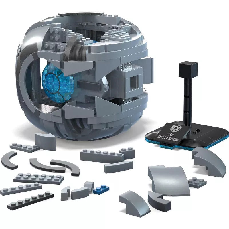 MEGA Halo Model Replica Building Toy, 343 Guilty Spark with 609 Pieces thumbnail