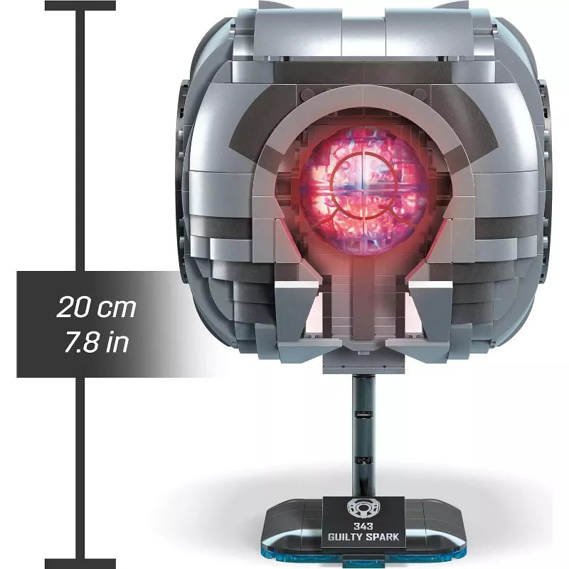 MEGA Halo Model Replica Building Toy, 343 Guilty Spark with 609 Pieces thumbnail