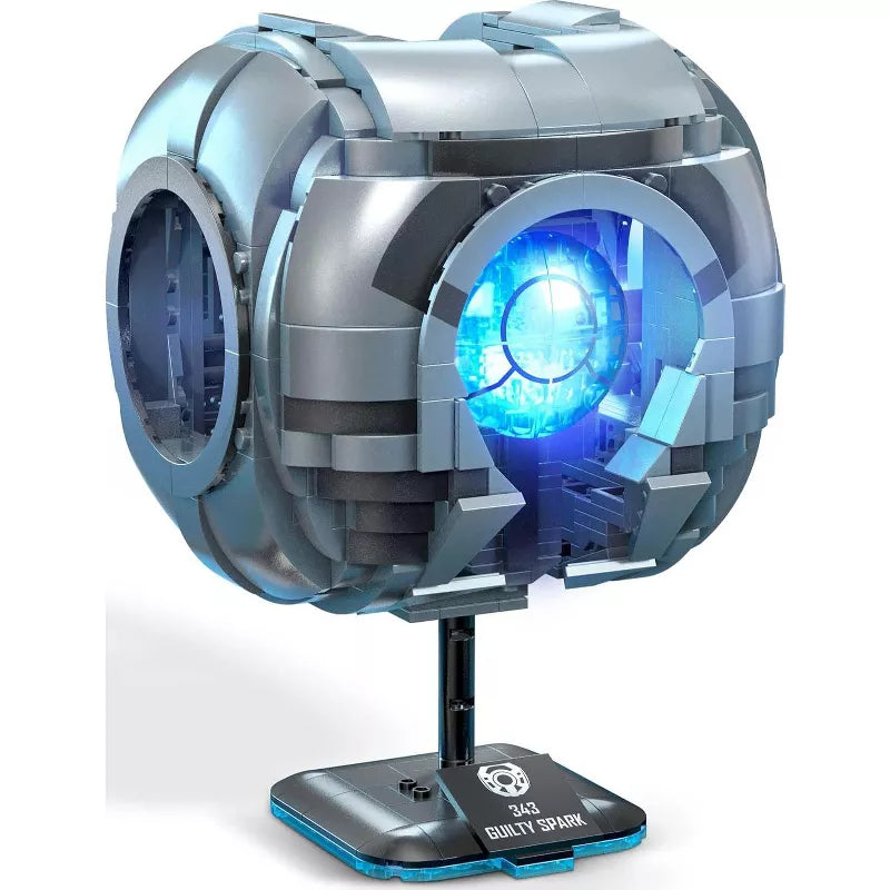 MEGA Halo Model Replica Building Toy, 343 Guilty Spark with 609 Pieces thumbnail