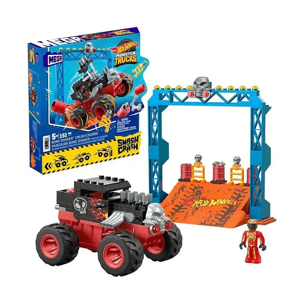 MEGA Hot Wheels Monster Trucks Toy Car Building Set