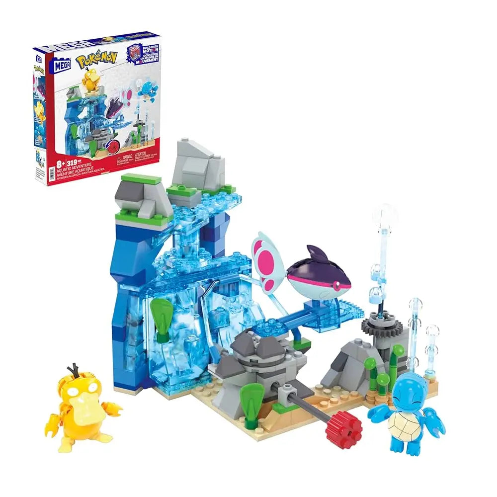 MEGA Pokémon Building Toys Set Aquatic Adventure HXF79 thumbnail