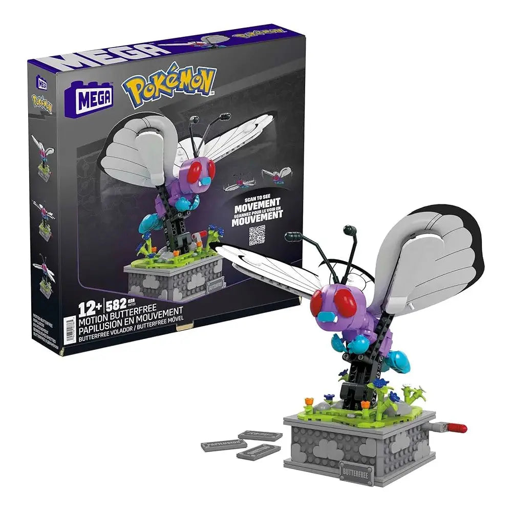 MEGA Pokémon Building Toys Set - Motion Butterfree HKT22 thumbnail