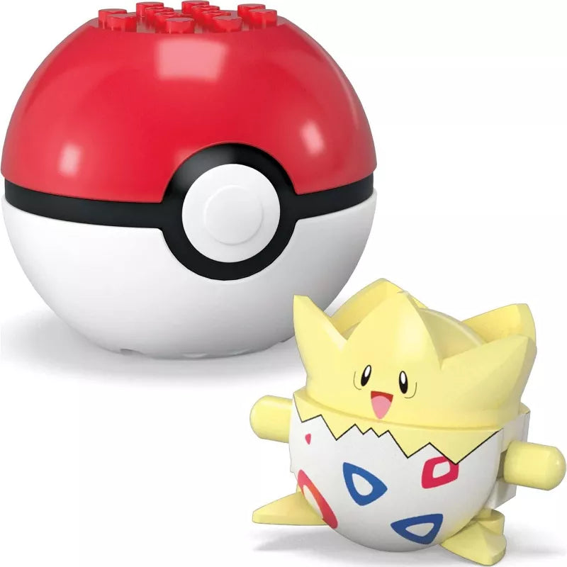 MEGA Pokémon Building Toys Set, Poké Ball 2-Pack, Togepi & Piplup 41 Pieces thumbnail