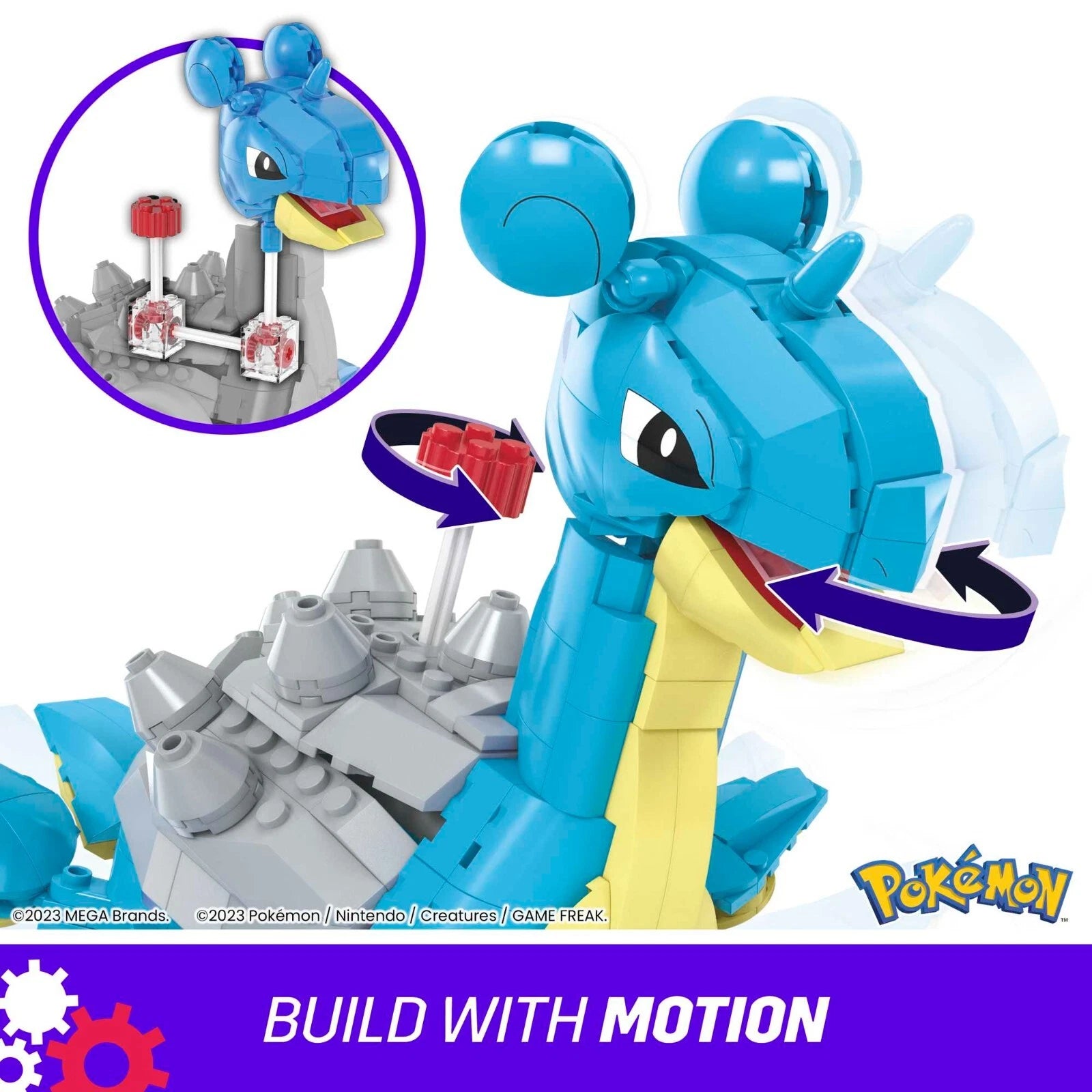 MEGA Pokémon Lapras Building Set thumbnail