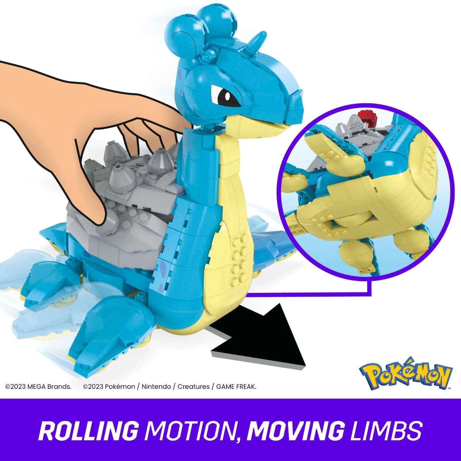 MEGA Pokémon Lapras Building Set thumbnail