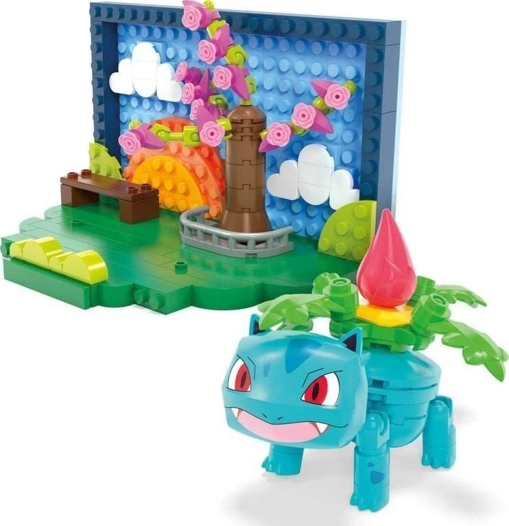 MEGA Pokémon Park Scene Building Toy Kit with 1 Poseable Action Figure (220 Pieces), Creative Building Set for Kids thumbnail