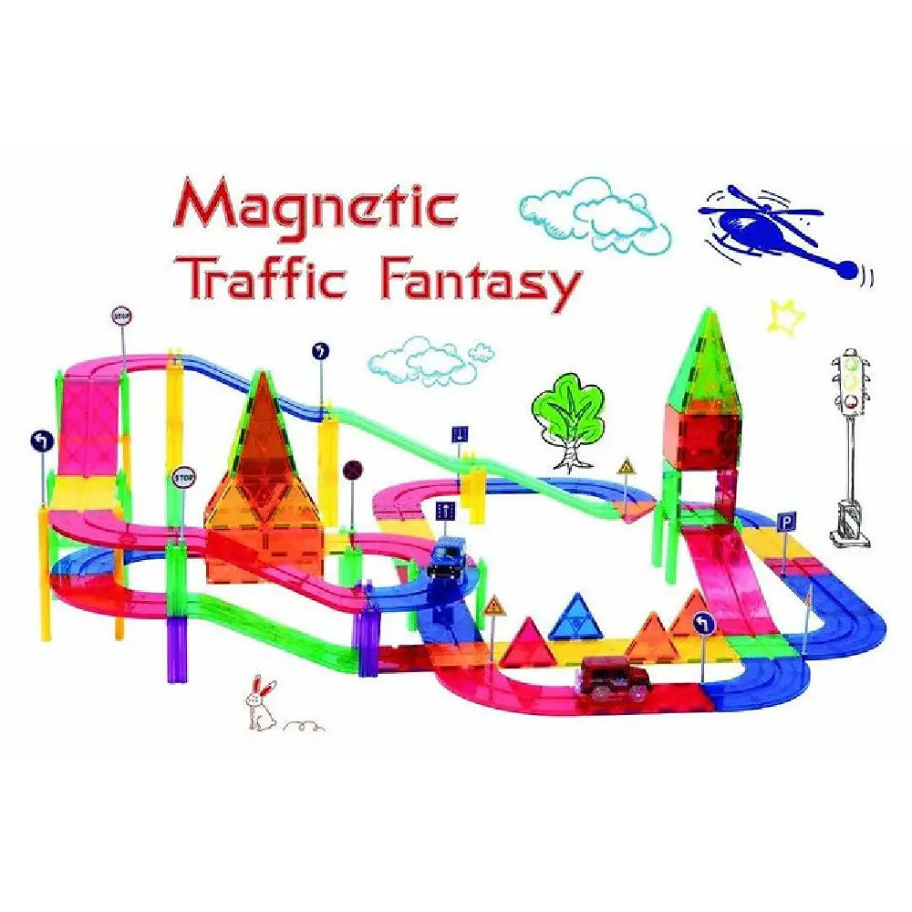 Mag-Genius 124 Piece Racing Track Set thumbnail