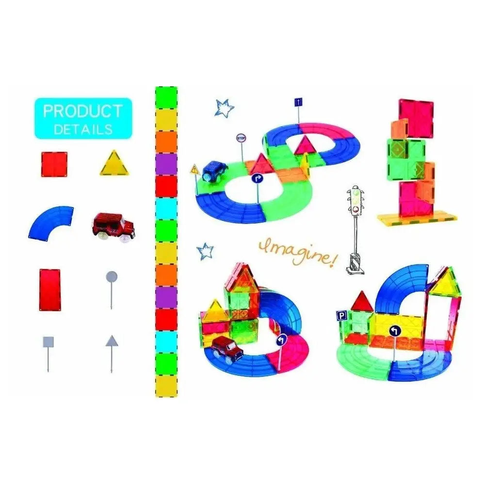 Mag-Genius 33 Pc 3D Color Magnet Race thumbnail