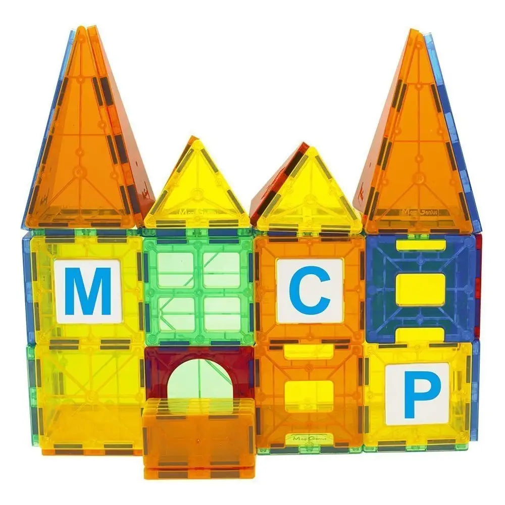Mag-Genius Magnet Tiles (108+15) 120 Pieces thumbnail