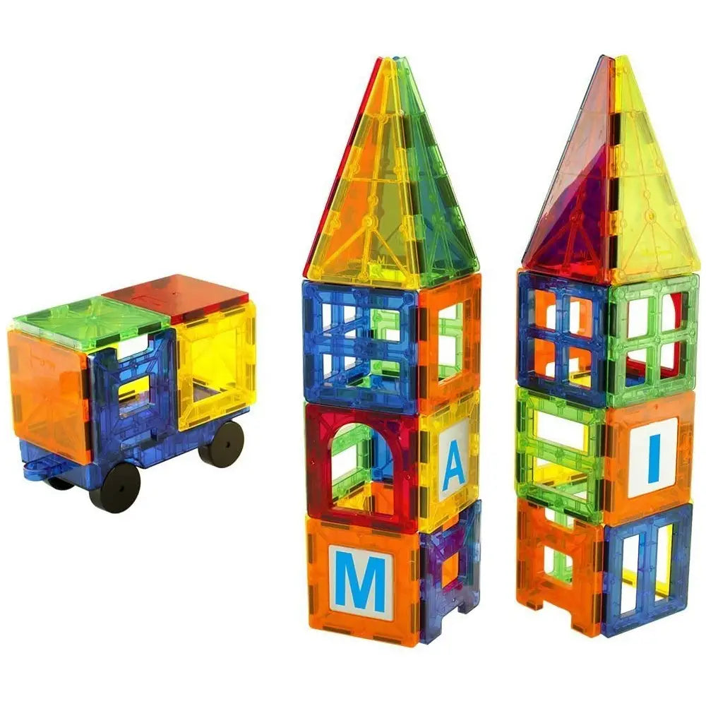 Mag-Genius Magnet Tiles (108+15) 120 Pieces thumbnail