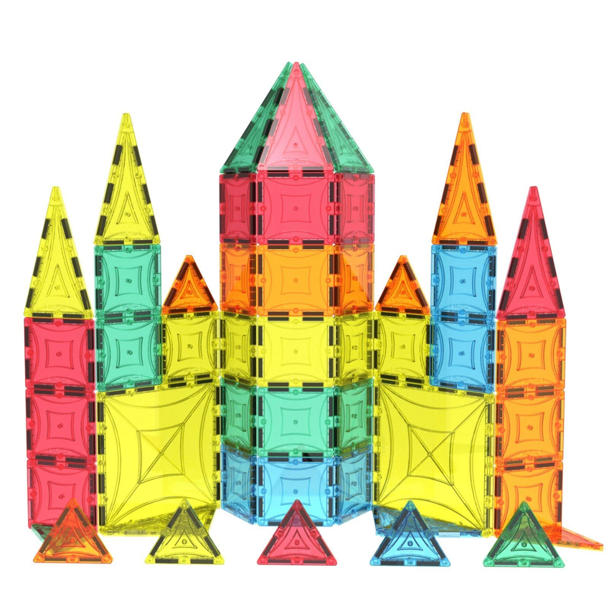 Mag-Genius Award-Winning Magnetic Tiles 60pcs thumbnail