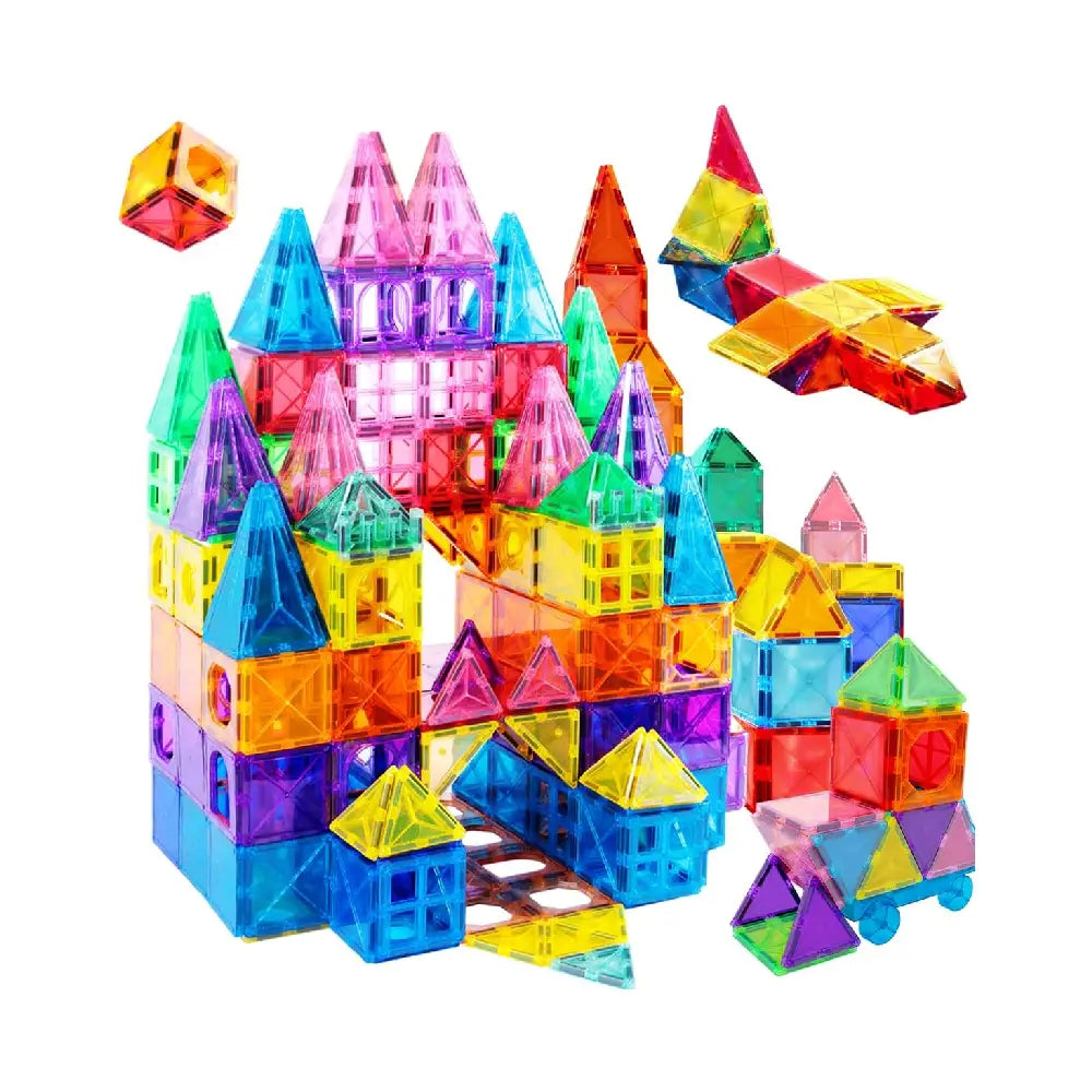 Mag-Genius Magnet Tiles Building Toy Set  143 pc thumbnail