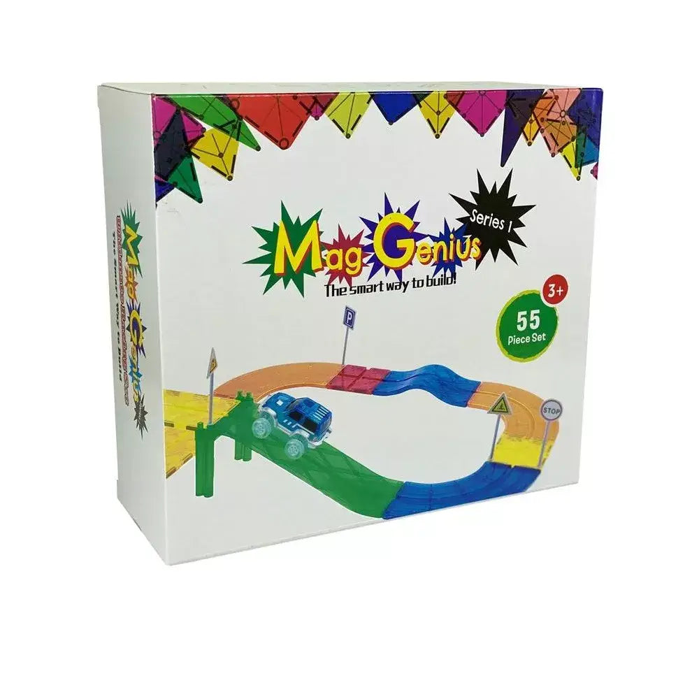 Magnetic Racing Track 55 Piece By Mag-Genius Ultimate Fantasy Racing Set thumbnail
