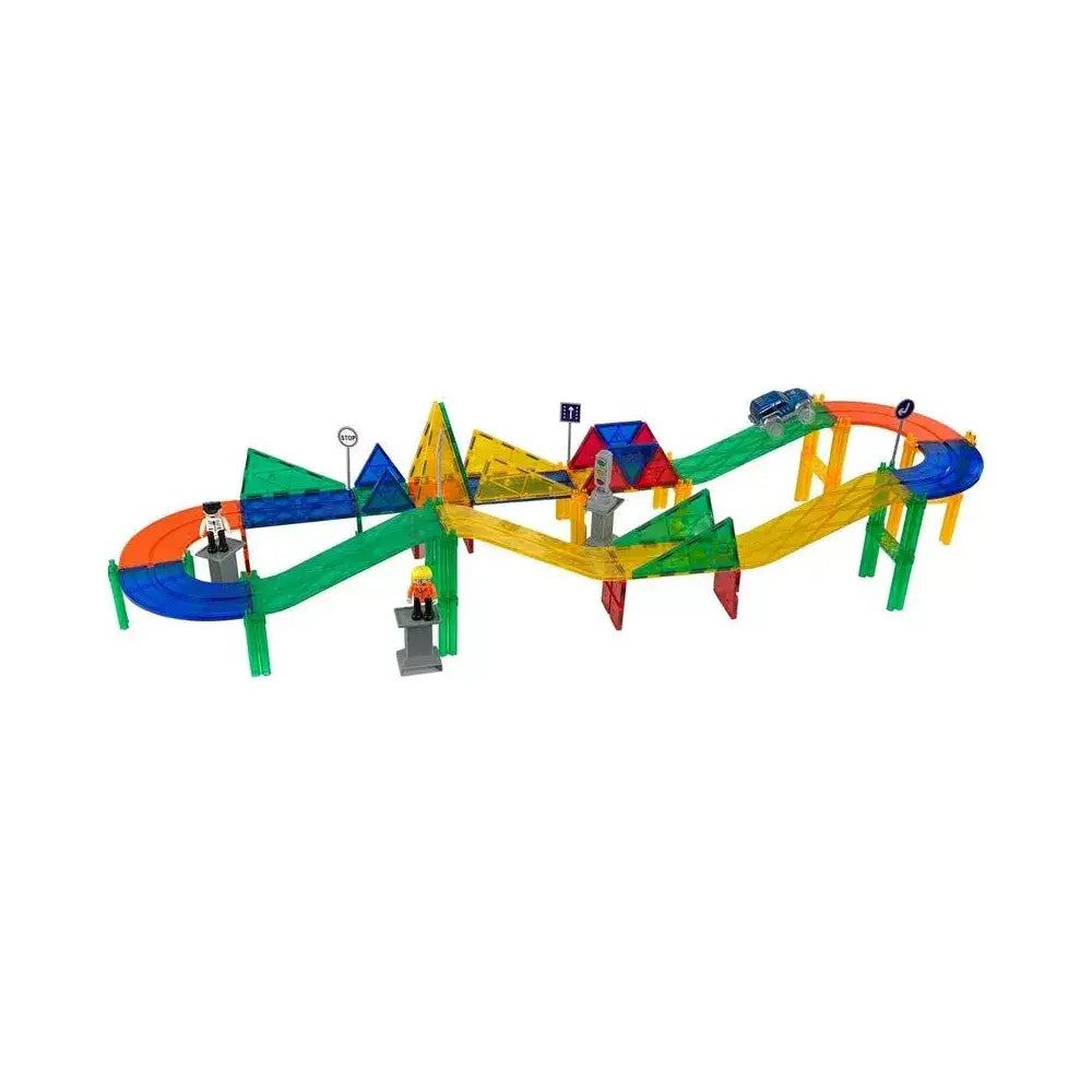 Magnetic Racing Track 55 Piece By Mag-Genius Ultimate Fantasy Racing Set thumbnail
