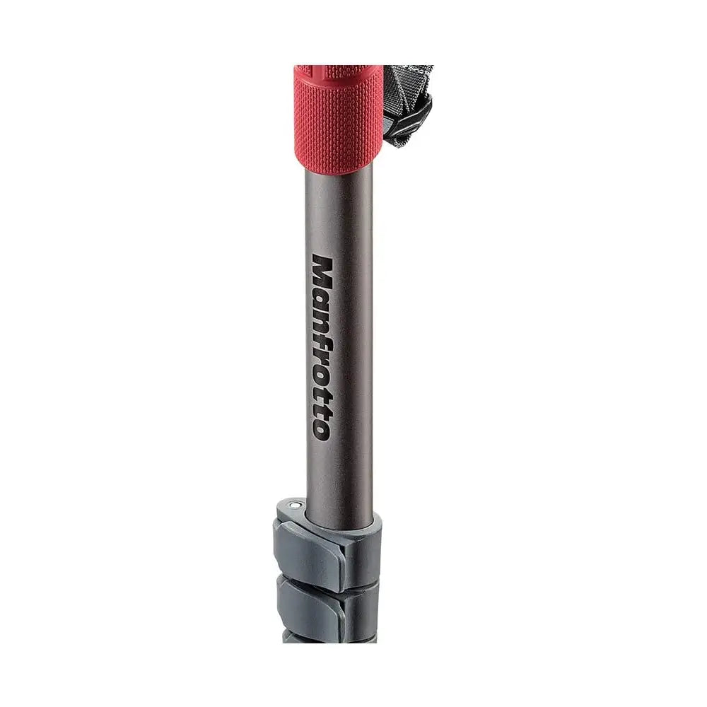 Manfrotto Compact Aluminum 5-Section Monopod, Red (MMCOMPACT-RD) thumbnail
