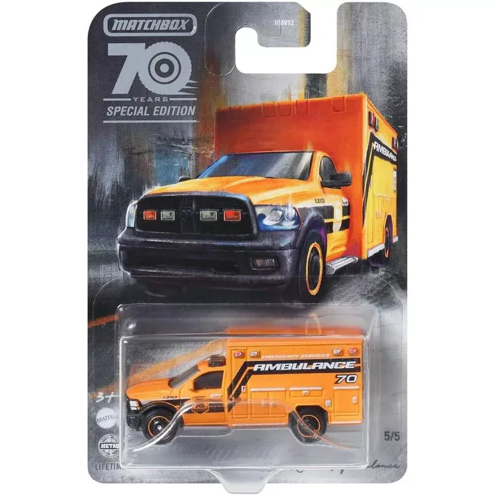 Matchbox 70th Anniversary Moving Parts Vehicles Assortment HMV12 thumbnail