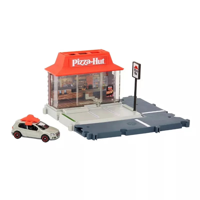 Matchbox Action Drivers Pizza Hut Playset Includes 1 Vehicle