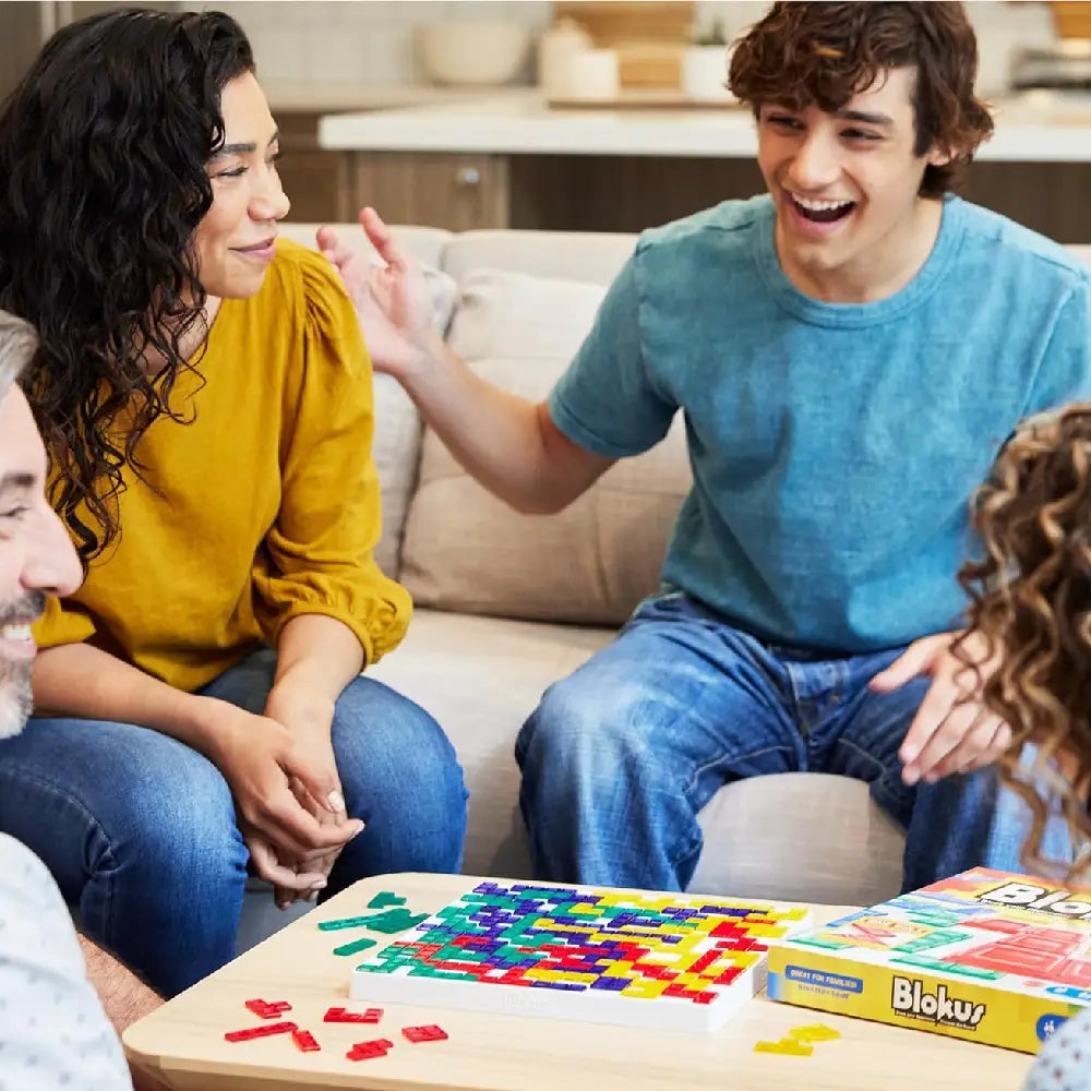 Mattel Blokus Family Fun Game 2-4 Players BJV44 thumbnail