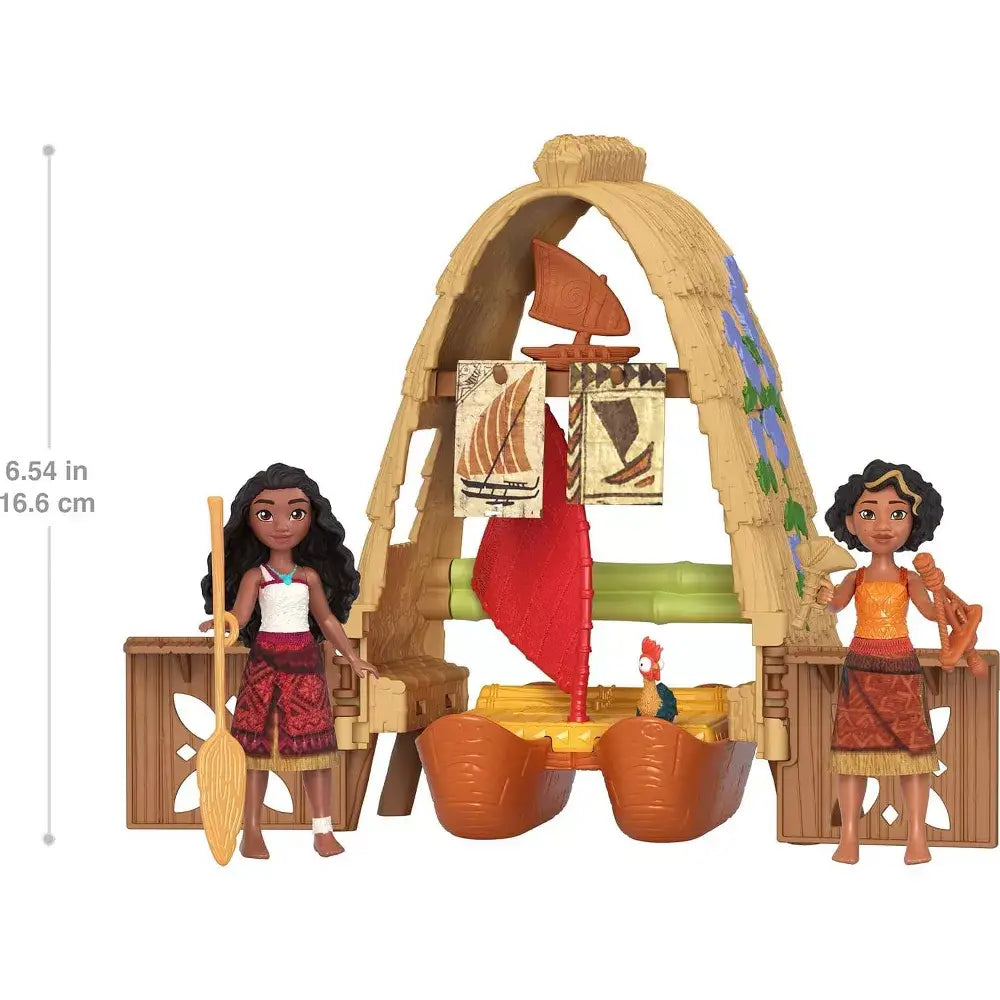 Mattel Disney Moana Moana & Loto’s Workshop Playset JBT52 thumbnail
