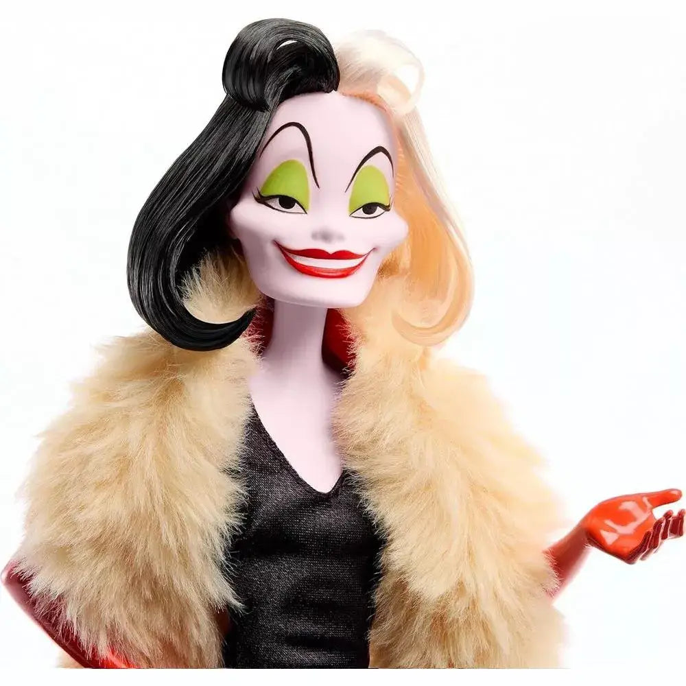 Mattel Disney Villains Evil Queen, Cruella de Vil & Yzma Fashion Dolls, thumbnail