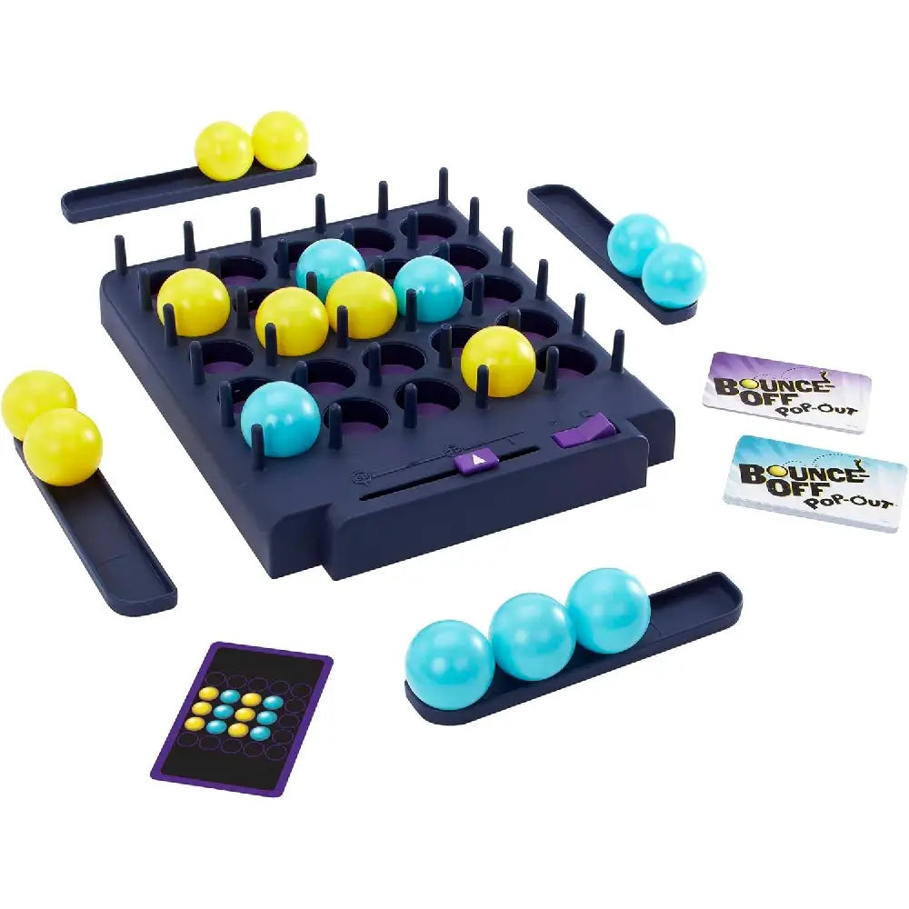 Mattel Games Bounce-Off Pop-Out Party Game for Family HKR53 thumbnail