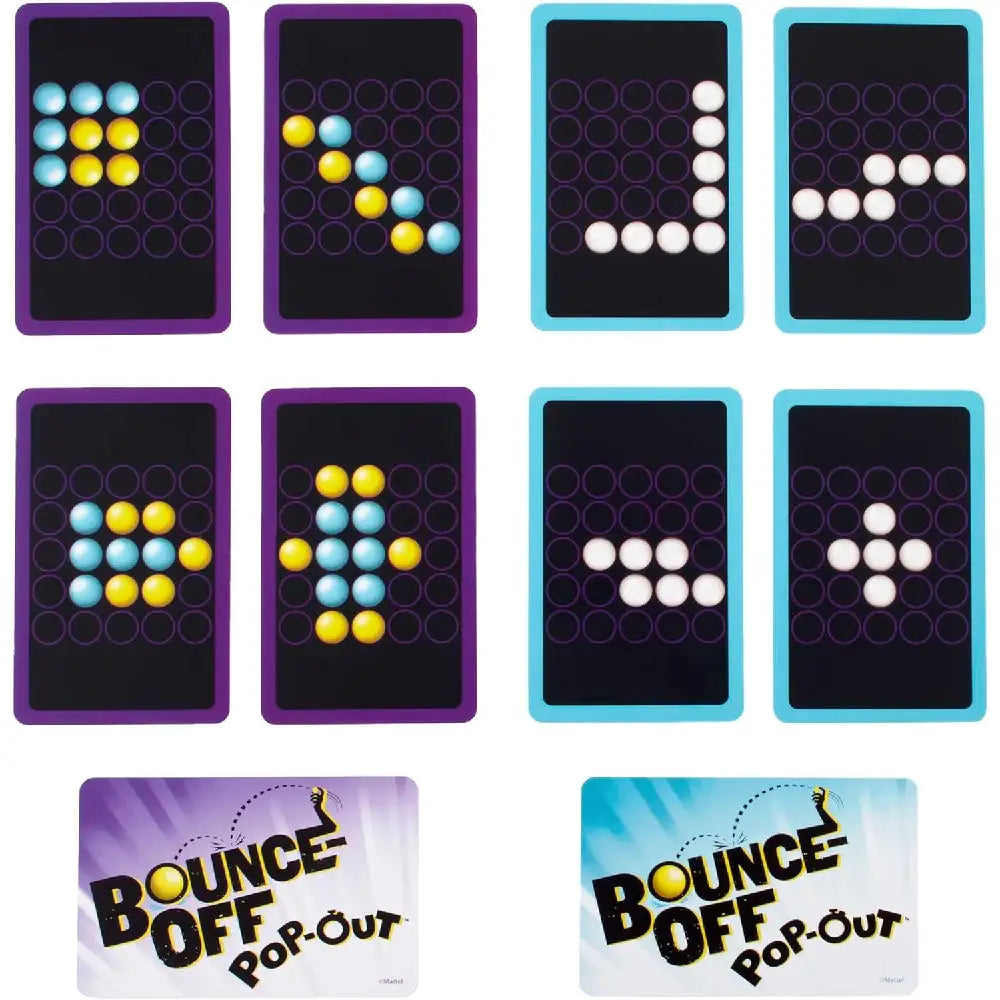 Mattel Games Bounce-Off Pop-Out Party Game for Family HKR53 thumbnail