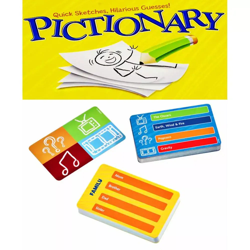 Mattel Games Pictionary Card Game thumbnail