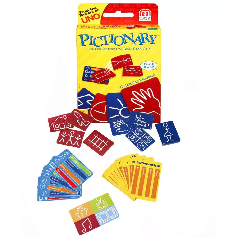 Mattel Games Pictionary Card Game thumbnail
