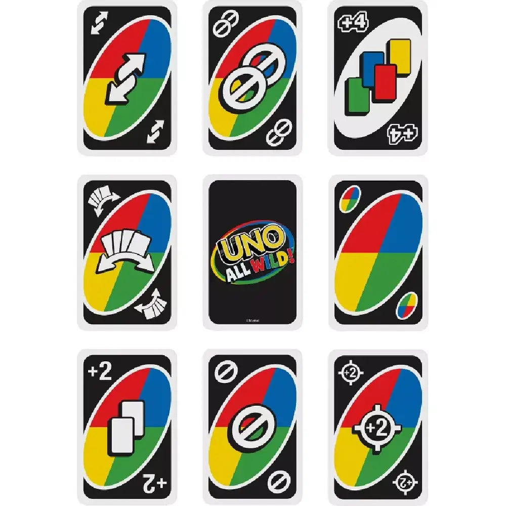 Mattel Games UNO All Wild Card Game HHL33 thumbnail