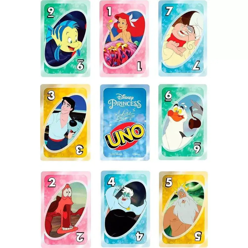 Mattel Games UNO Little Mermaid Card Game thumbnail