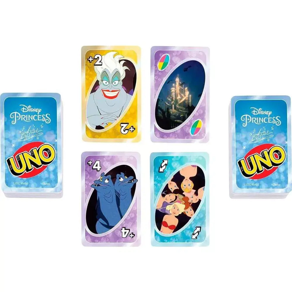 Mattel Games UNO Little Mermaid Card Game thumbnail