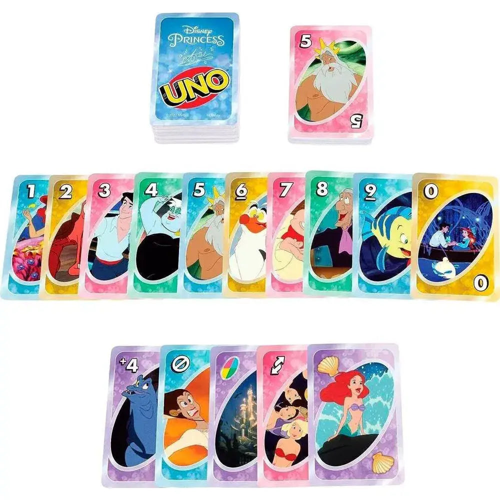 Mattel Games UNO Little Mermaid Card Game thumbnail