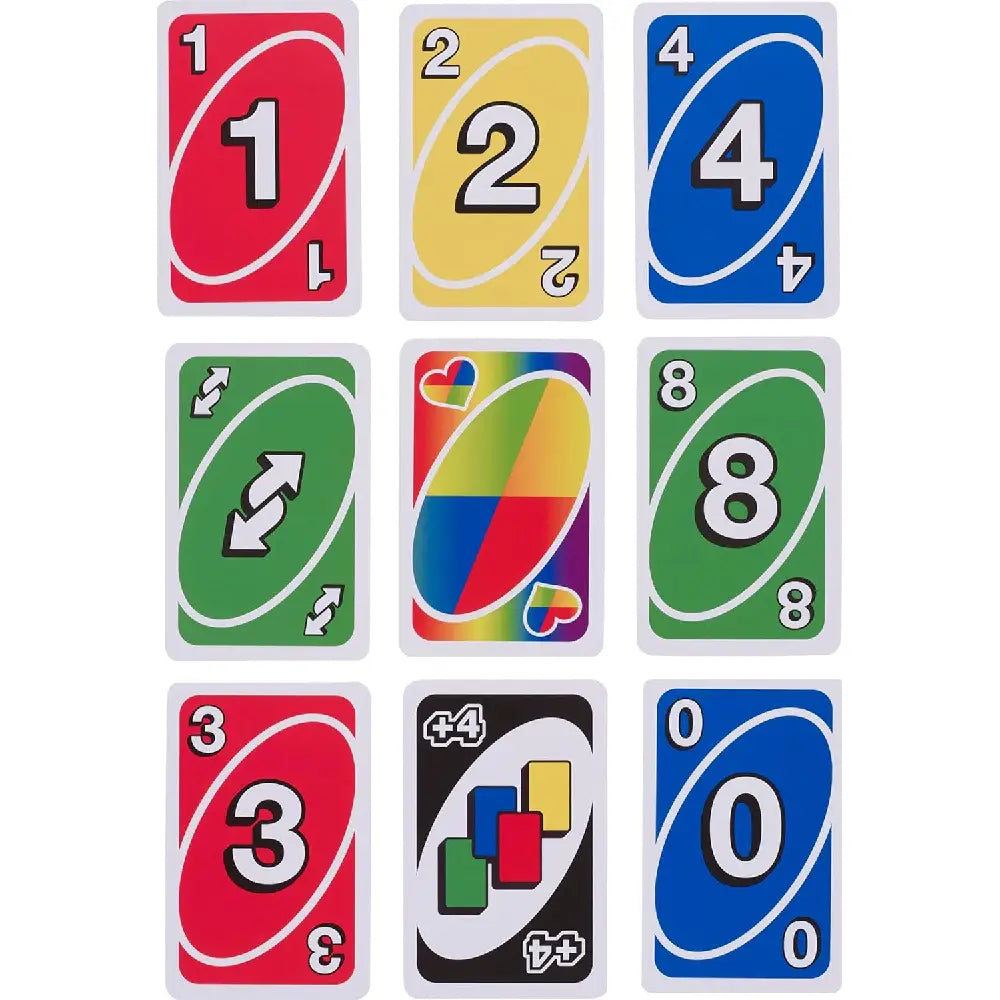 Mattel Games UNO Play with Pride Card Game in Collectible Tin Box, thumbnail